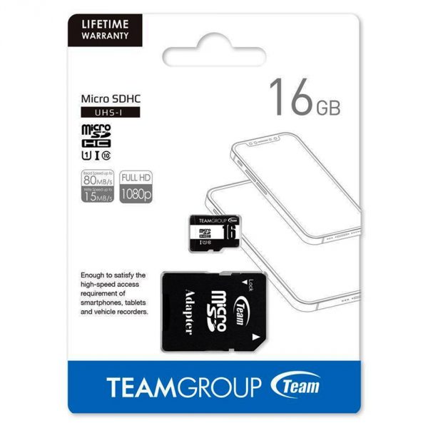 teamgroup microsd 16 (a)