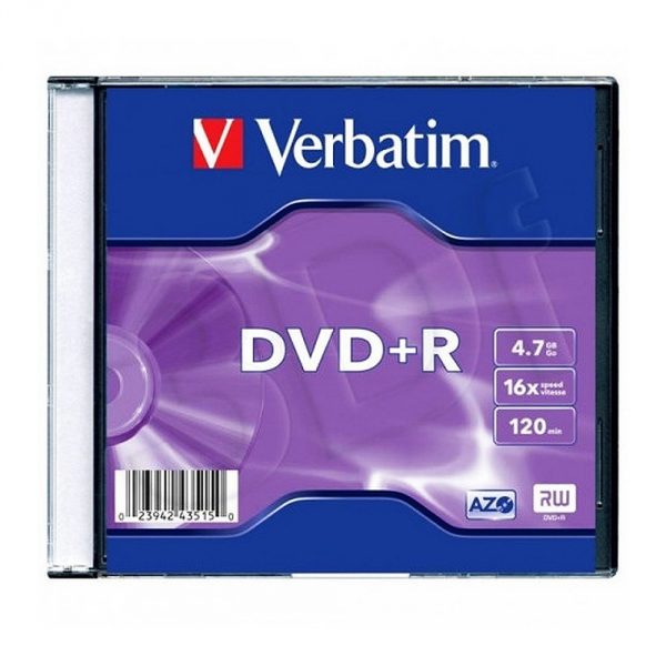 verbatim dvdplus slim box (a)